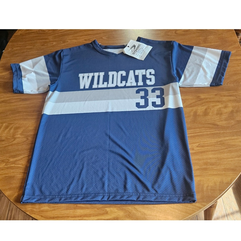 Dynamic Team Sports Wildcats 33 Jersey Adult Medium Blue White‎ Canada